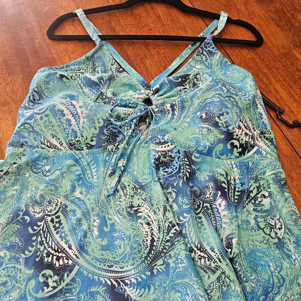 Hana Nikole-Blue\Turquoise Swim Dress